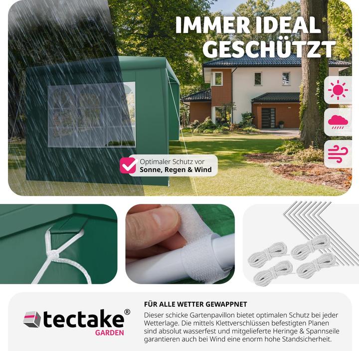 Actual product image tectake Baraban (300 cm, 300 cm)