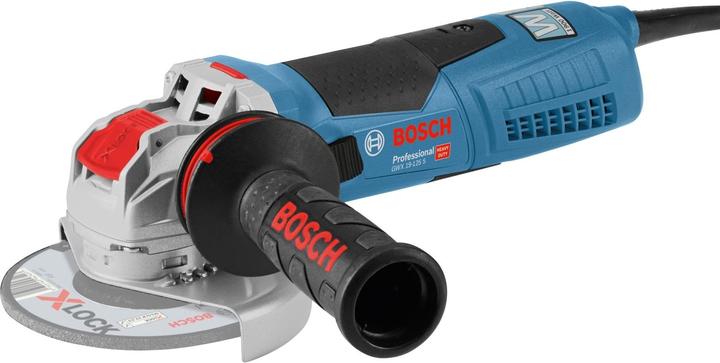 Image du produit Bosch Professional Meuleuse d'angle GWX 19-125 S, 1900-W, X-LOCK,avec poignée supplémentaire, capot de protection (125 mm)