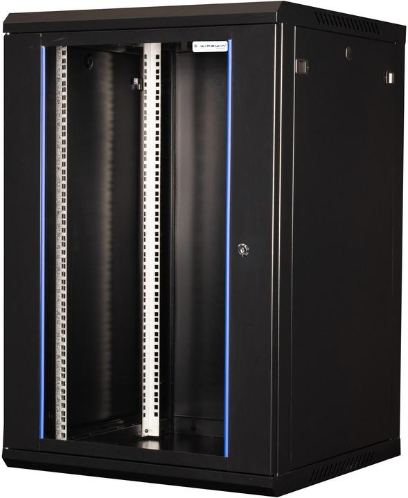 Produktbild Wirewin 19/ Wandschrank, einteilig, Pro 3nd Generation, 600x450mm, schwarz (13.50 HE, 19 Zoll Rack)