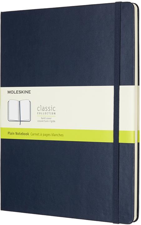 Moleskine Taccuino con copertina rigida in bianco (XL, Nessuna, Copertina rigida)