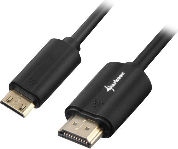 Immagine prodotto Sharkoon Cavo HDMI -> mini HDMI (3 m, HDMI)