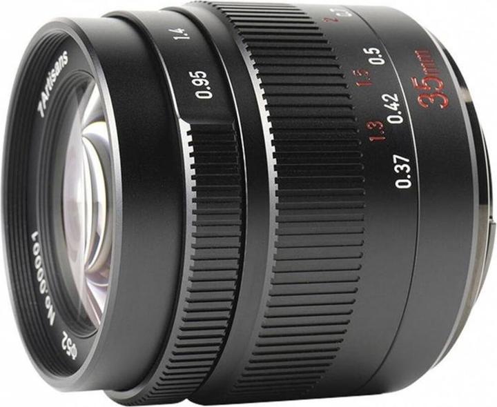 Actual product image 7artisans 35mm f/16 - 0,95, Sony E (Sony E, APS-C / DX)