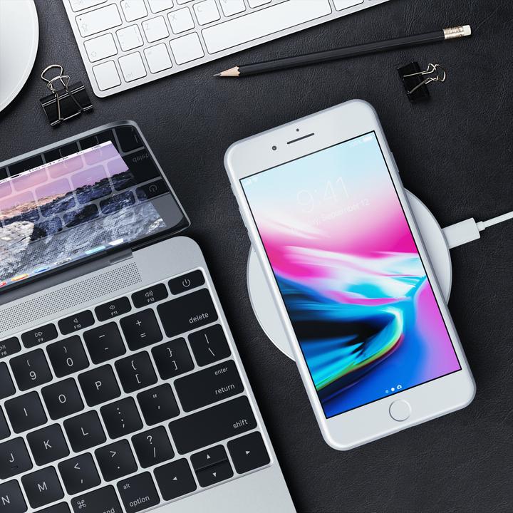 Actual product image Satechi Qi Charging Pad ST-WCPS (9 W)