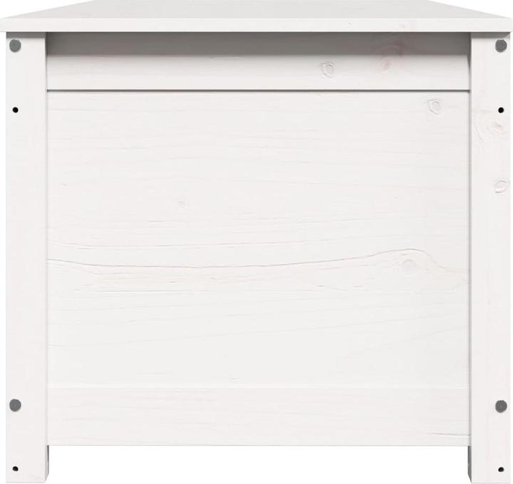 Produktbild VidaXL Truhe Weiss 110x50x45,5 cm Massivholz Kiefer,Farbe