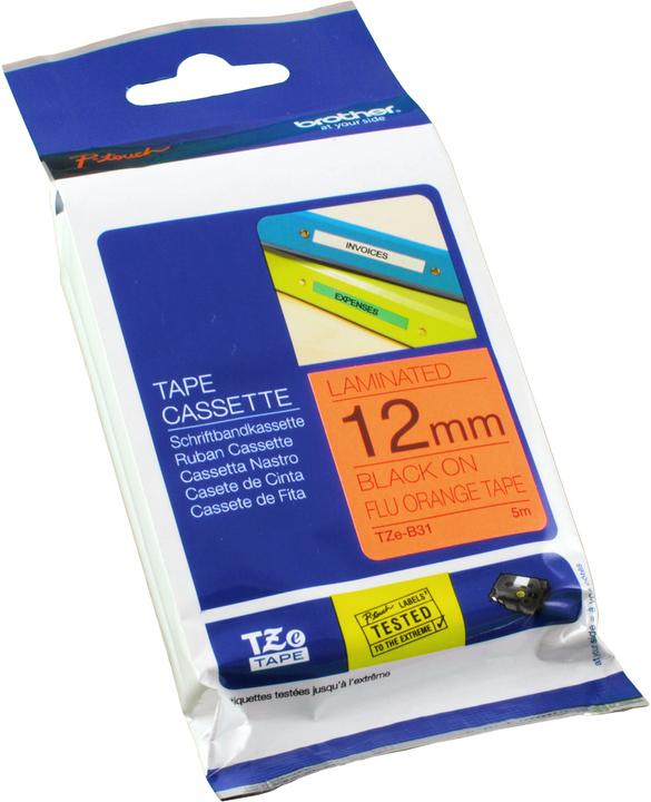 Produktbild Brother Tze-B31 (1.20 cm, Schwarz)
