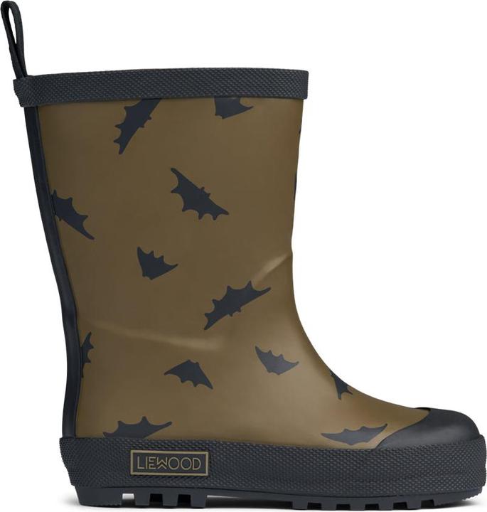 Liewood Thermo Rain Boots Mason Bats / Khaki Grösse 34 (34)