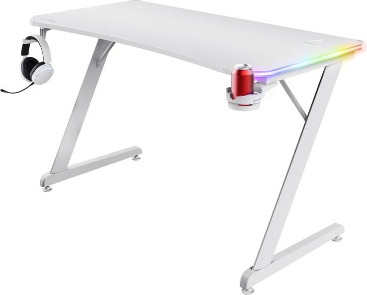 Trust GXT 709W LUMINUS Gaming-Schreibtisch