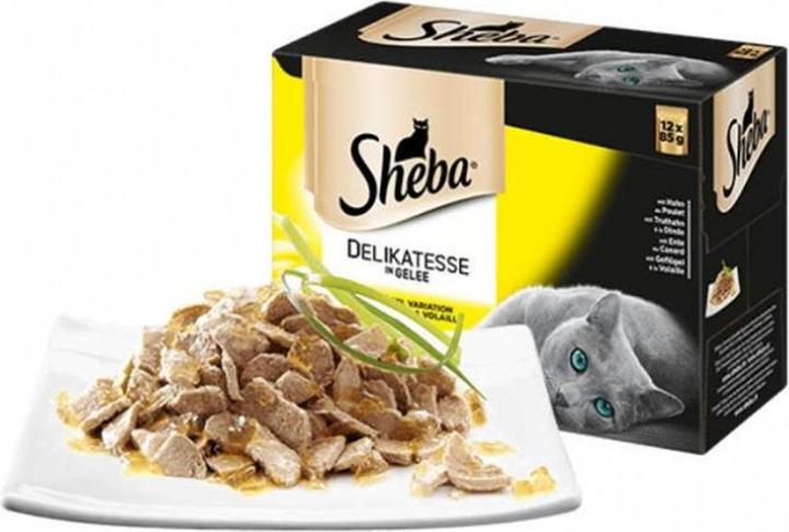 Actual product image Sheba Delicacy in Jelly (Adult, 40 pcs., 3400 g)