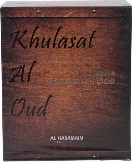 Actual product image Al Haramain Khulasat Al Oud - EDP - Volume: 100 (Eau de parfum, 100 ml)