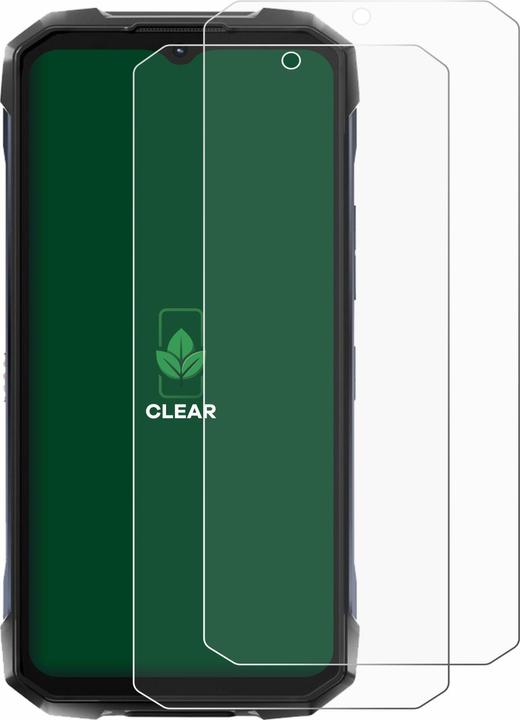 Actual product image ScreenLeaf Protective film sustainable screen protector screen protector film clear transparent (2 Piece, Hotwav Cyber 7)
