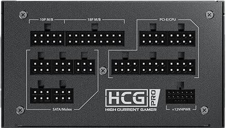 Image du produit Antec Bloc d'alimentation HCG 850 PRO P EC ATX3.1 Modular 80+ Platin retail (850 W)