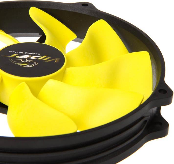 Actual product image Akasa Viper R PWM fan (140 mm, 1 x)