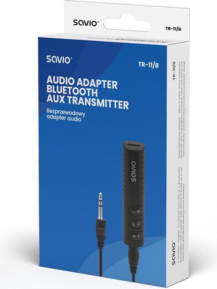 Actual product image Savio BT 3,5mm bluetooth adapteris (Transmitter & Receiver)