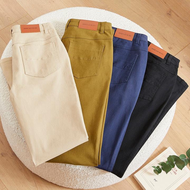 Produktbild Anne Weyburn Gerade Five-Pocket-Hose aus Baumwoll-Stretch (40)