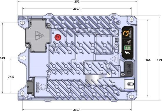 Produktbild Delta-Q Batterieladegerät IC650 Base 48V 13A (13 A)