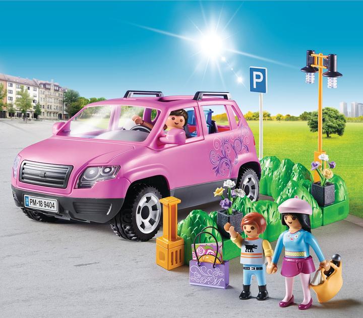 Produktbild Playmobil Familien-PKW mit Parkbucht (9404)