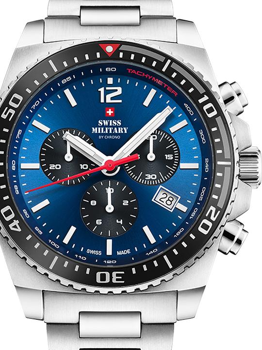 Swiss Military Quartz Chronograph (Sportuhr, 45 mm)