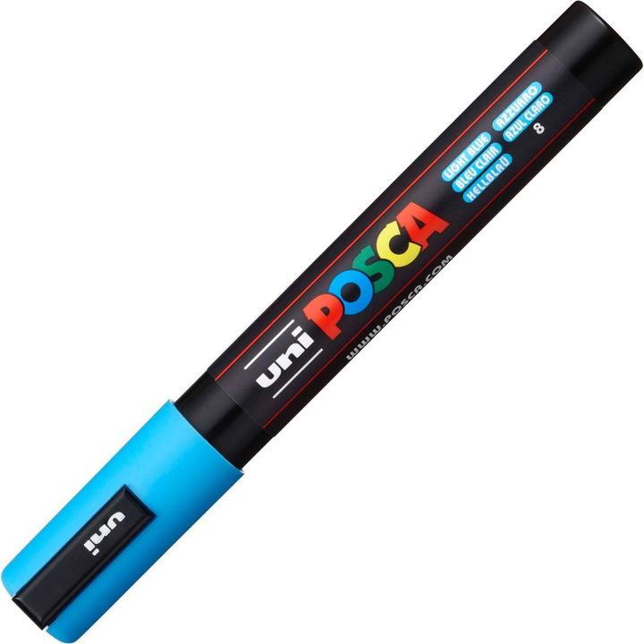 Productafbeelding Posca Medium merk PC-5M (Blauw, 2.50 mm, 1 x)