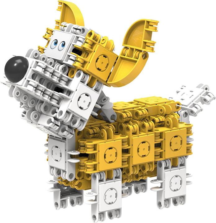 Produktbild Clics Klocki clicformers yellow & baltas friends 74 elementai