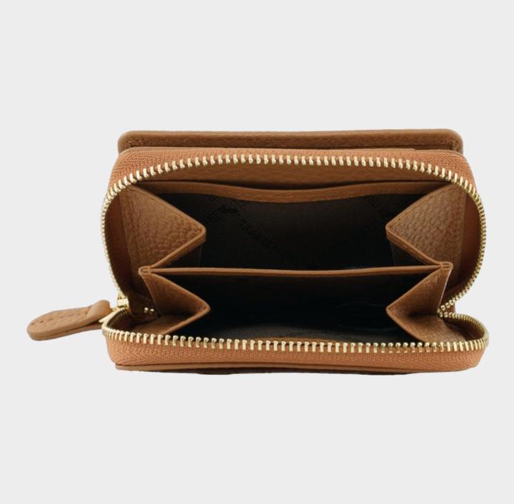 Actual product image Braun Büffel Asti Geldbörse Leder 10 cm