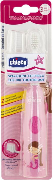 Actual product image Chicco Electric toothbrush PINK 3y+ Italian (Sonic toothbrush)