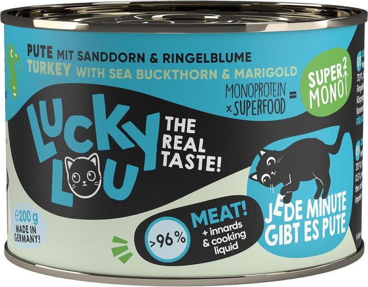 Actual product image Lucky Lou Cat wet food (Adult, 1 pcs., 248 g)