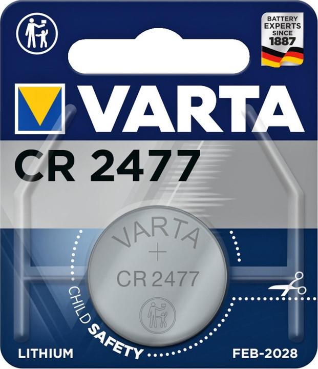 Varta Electronic CR2477 (1 Stk., CR2477, 850 mAh)
