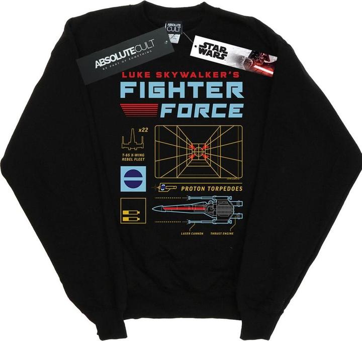 Produktbild Star Wars Luke Skywalker's Fighter Force Sweatshirt (4XL)