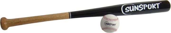 Actual product image Tactic Bex Sunsport baseball bat with ball, 86 cm (33.86")