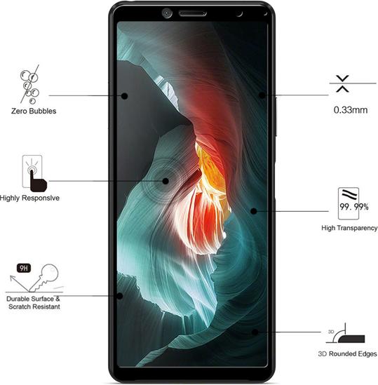 Produktbild Eiger Mountain Glass Clear Edge (1 Stück, Sony Xperia 10 II)