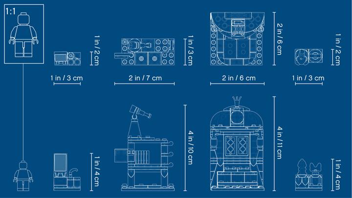 Actual product image LEGO Rapunzel's bedchamber (41156, LEGO Disney)