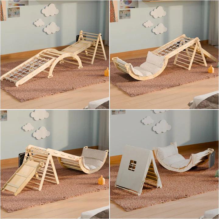 Produktbild Juskys Kletterdreieck Movario Indoor