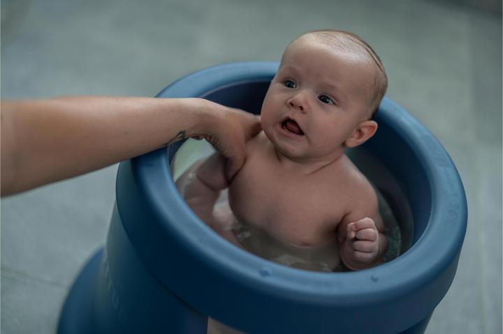 Actual product image Softtub Baby Bath Bucket Light Blue