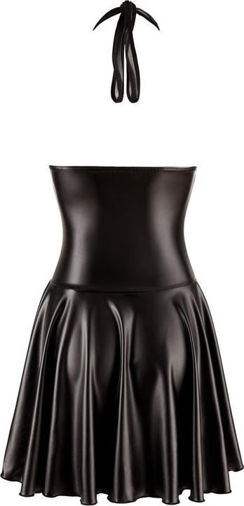 Produktbild Noir Handmade Wetlook-Kleid mit Powernet (S)
