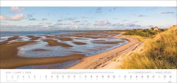 Produktbild Meerlandschaft Kalender 2026 - Hans Jessel (Harter Einband, Deutsch)
