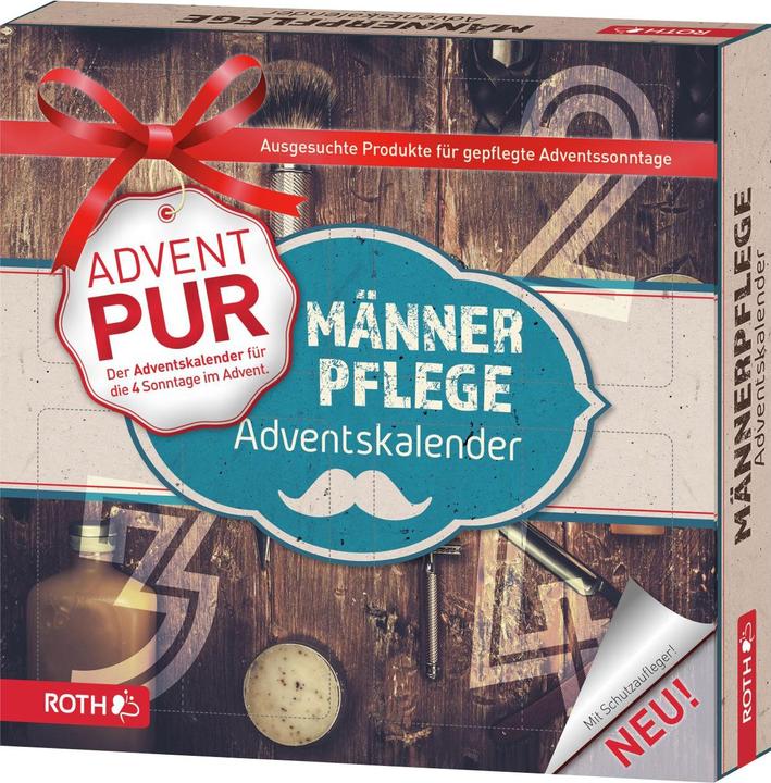 Productafbeelding Roth Adventskalender PUR "Mannenzorg" 2022 met 4 deurtjes, één voor elke adventszondag, bevat