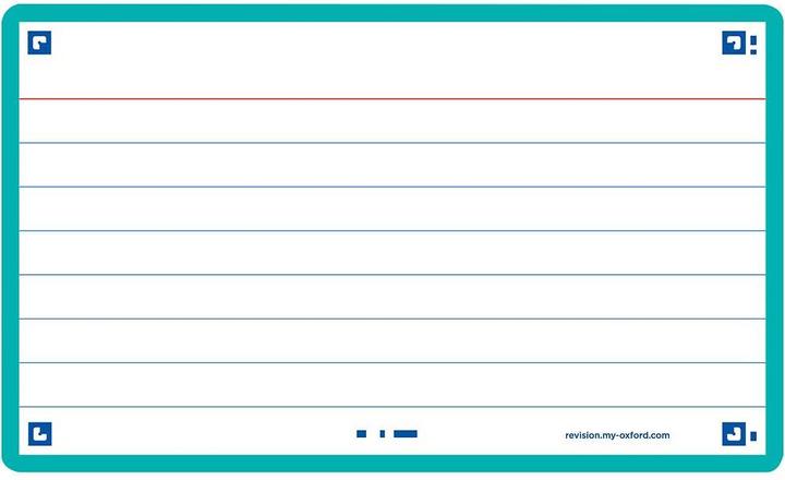 Actual product image Oxford FLASH 2.0 flashcards (75 x 125 mm, 80 x)