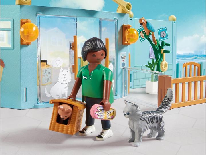 Immagine prodotto Playmobil Hotel per animali (71742, Playmobil La mia vita)