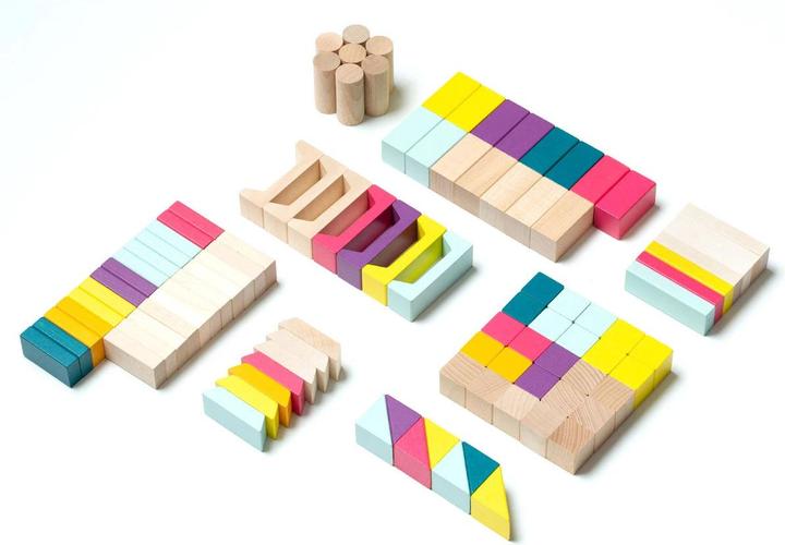 Produktbild Cubika Holzblöcke Set 100 Stück
