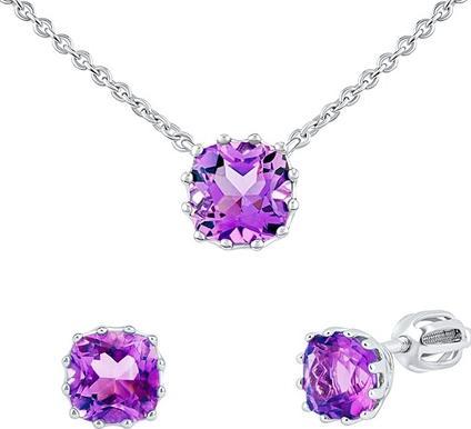 Immagine prodotto Silvego - Mw10812a - Women 925 Sterling Silver Jewellery Set With Genuine
