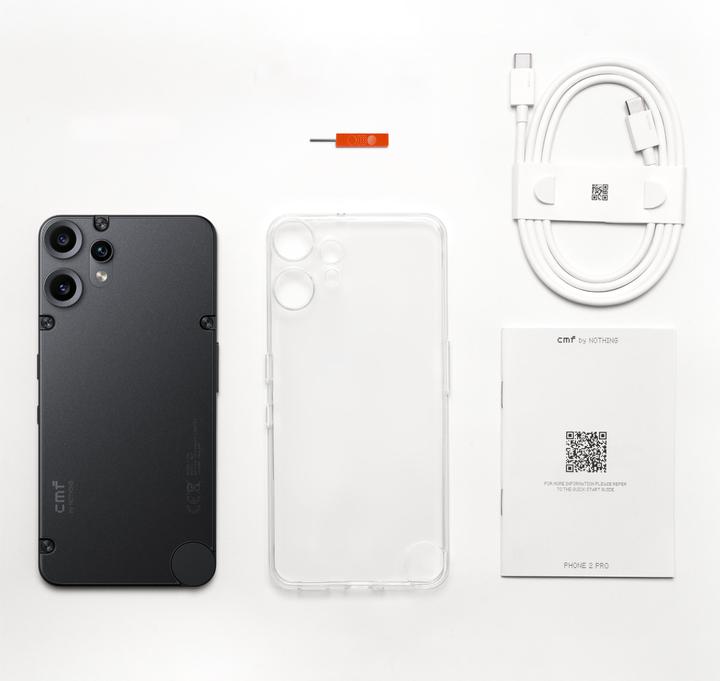 Produktbild CMF Phone 2 Pro (128 GB, White, 6.77", Dual SIM, 50 Mpx, 5G)