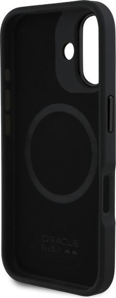 Image du produit Red Bull RBHMP16S24PUILVR iPhone 16 6.1" hardcase granatowy/navy Leather Red Ring MagSafe (Apple iPhone 16)