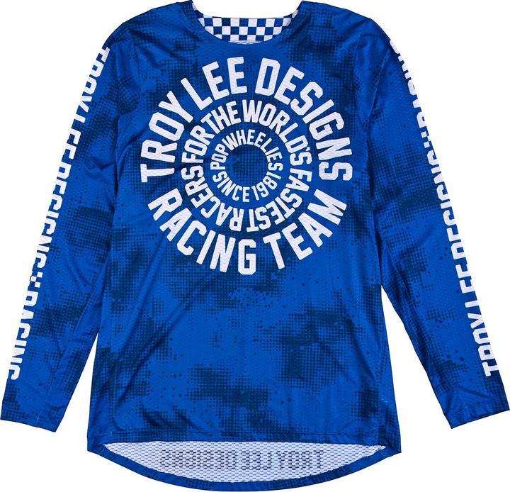 Troy Lee Designs GP Pro Air Jersey, Carlsbad 97, blue, youth S (S)
