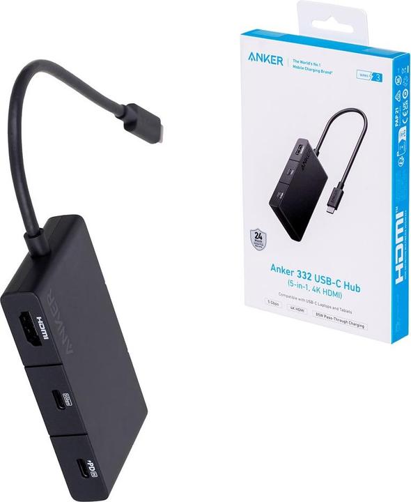 Produktbild Anker 332 (USB-C, 5 Ports)
