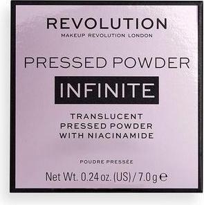 Actual product image Makeup Revolution Infinite Translucent Pressed Powder ( Universal Shade ) - Transparent Pressed