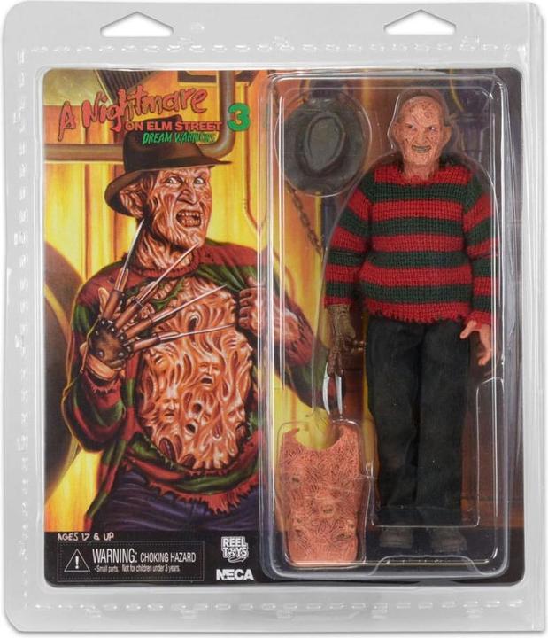 Actual product image Neca Nightmare on Elm Street 3 Clothed action figure Freddy Krueger 20 cm