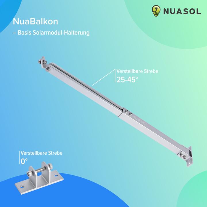Produktbild Nuasol Balkongeländerhalterung (Solaranlage Montagematerial)