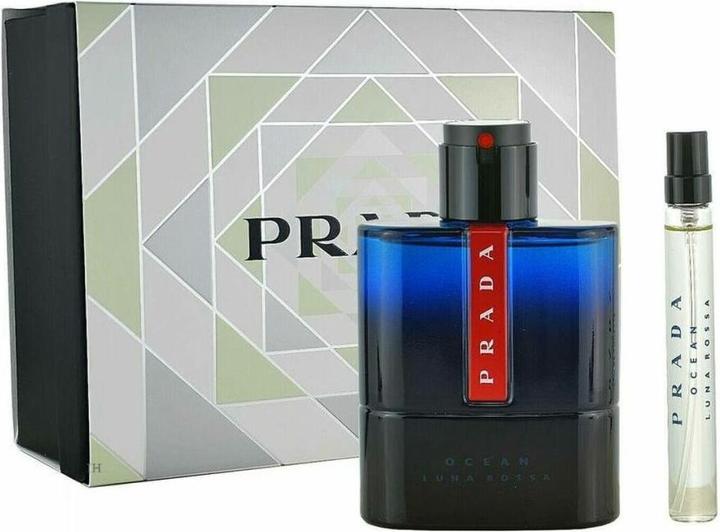 Actual product image Prada New Luna Rossa Eau de Toilette 100ml + Travel Spray 10ml (Eau de toilette, 110 ml)