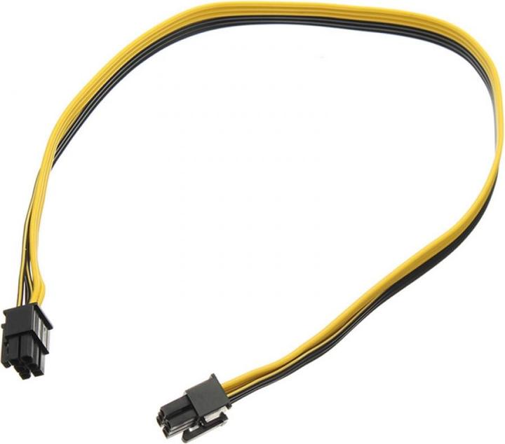 Immagine prodotto PowerGuard Cavo di alimentazione GPU PCI-E da 6 pin (maschio) a 6 pin (maschio) 0,5 m