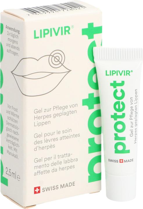 Actual product image Lipivir protect 2.5 ml (Balm, 2.50 ml)